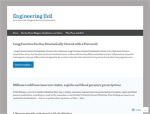 Tablet Screenshot of engineeringevil.com